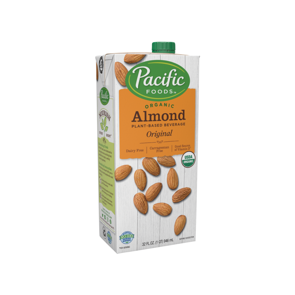 Pacific Foods Naturally Almond Beverage  32 Fz