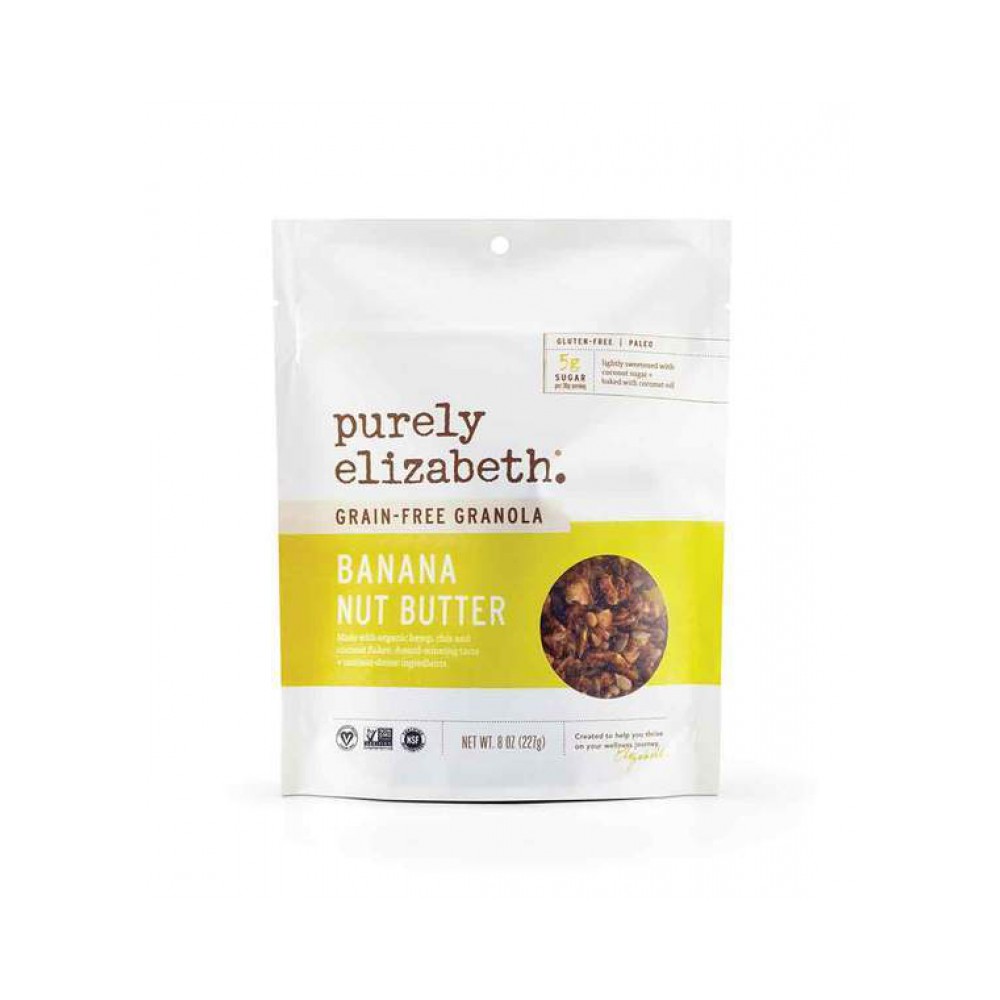 Purely Elizabeth Banana Nut Butter Granola 8 oz