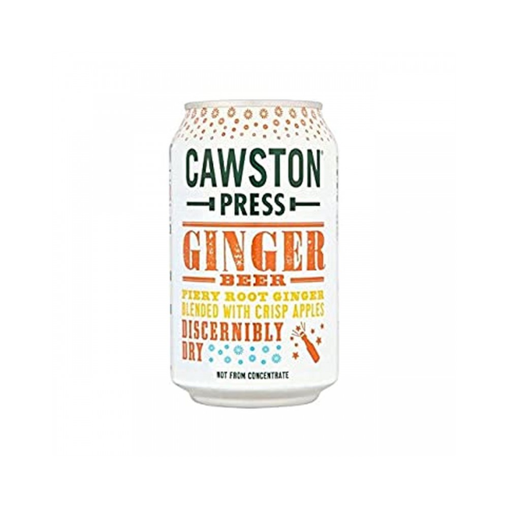 Cawston Press Sparkling Ginger Beer Can 330ml