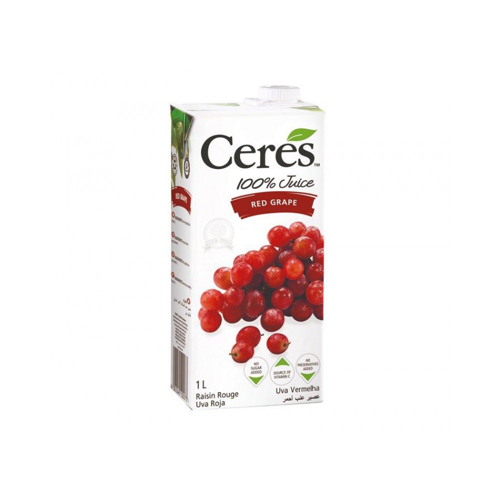 Ceres Red Grape Juice 1L