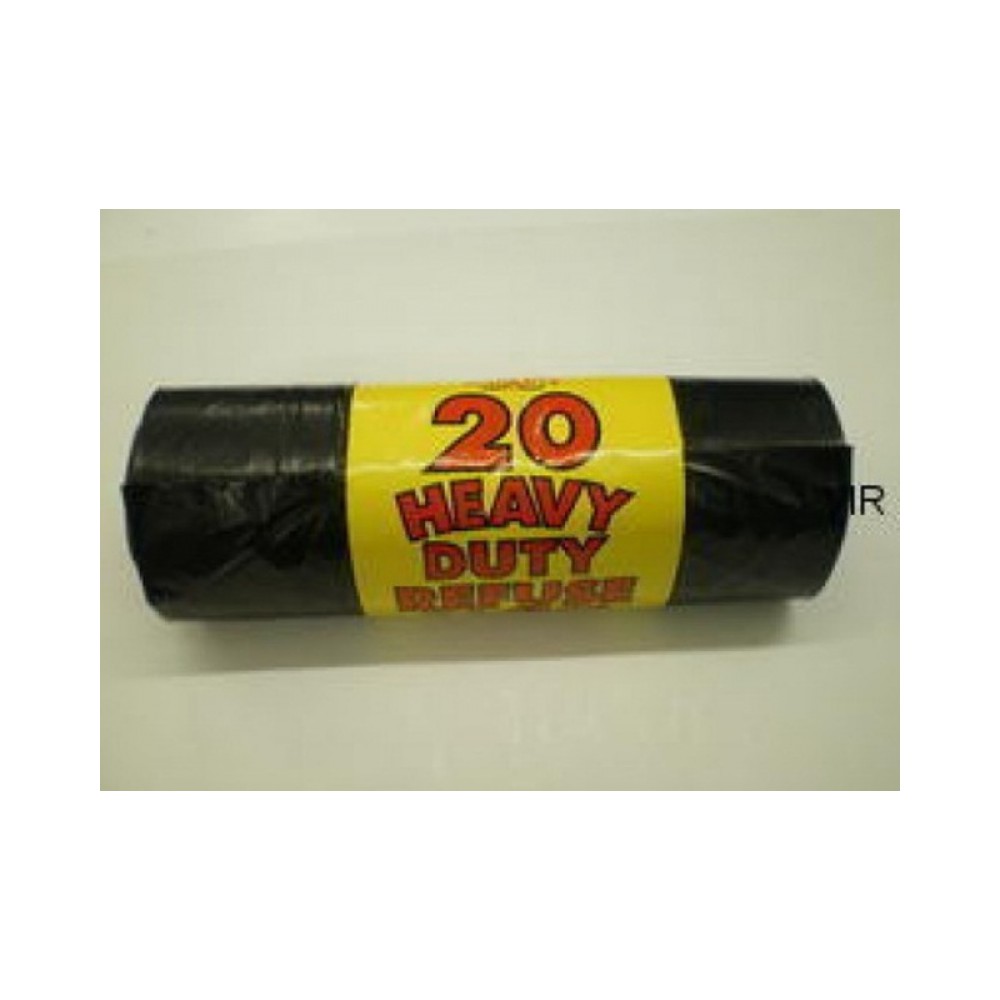 Heavy Duty Refuse Sack 20s