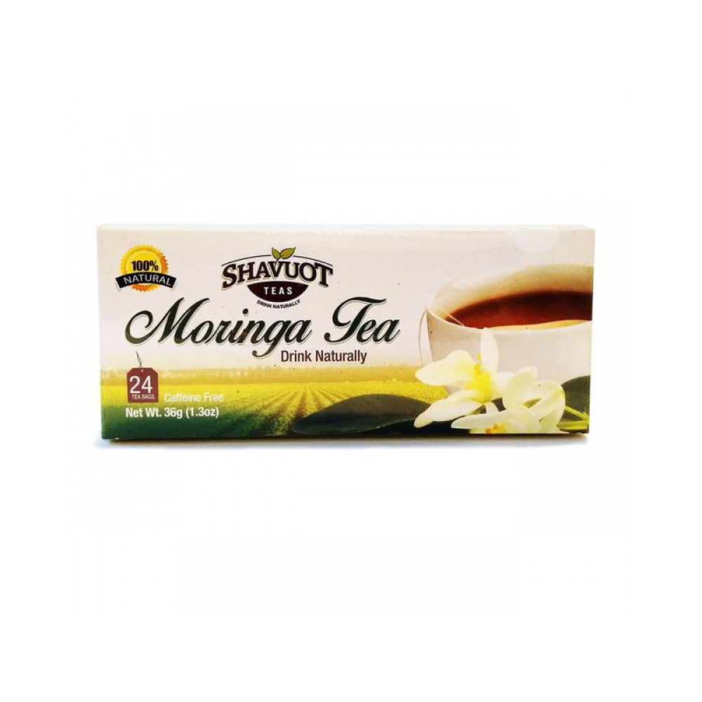 Shavuot Brand Jamaican Herbal Tea - Moringa Tea Bags 24s