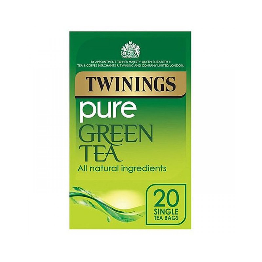 Twinings Pure Green Tea Bags 20s