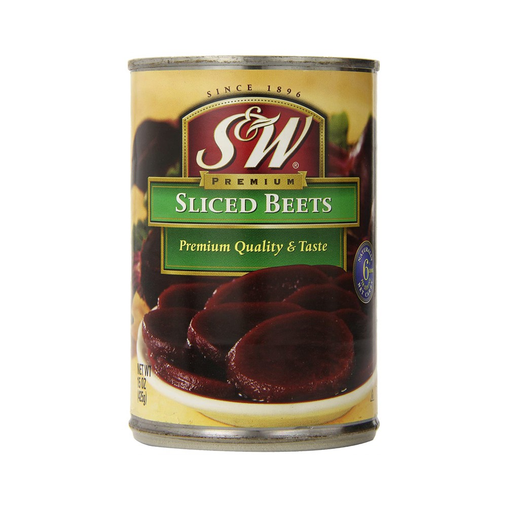 S & W Sliced Beets  12 x 15oz