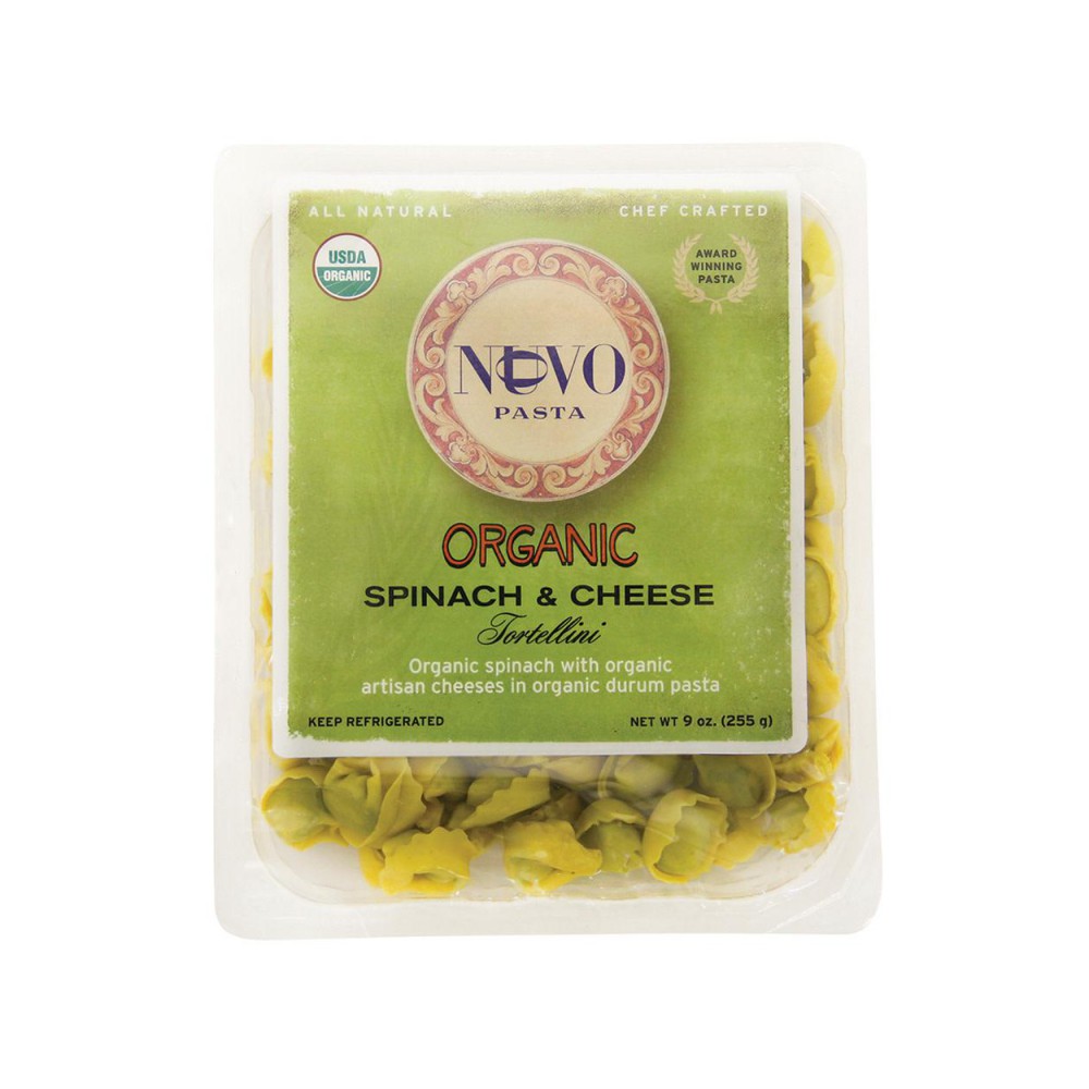 Nuovo Organic Spinach & Cheese Tortellini 9oz