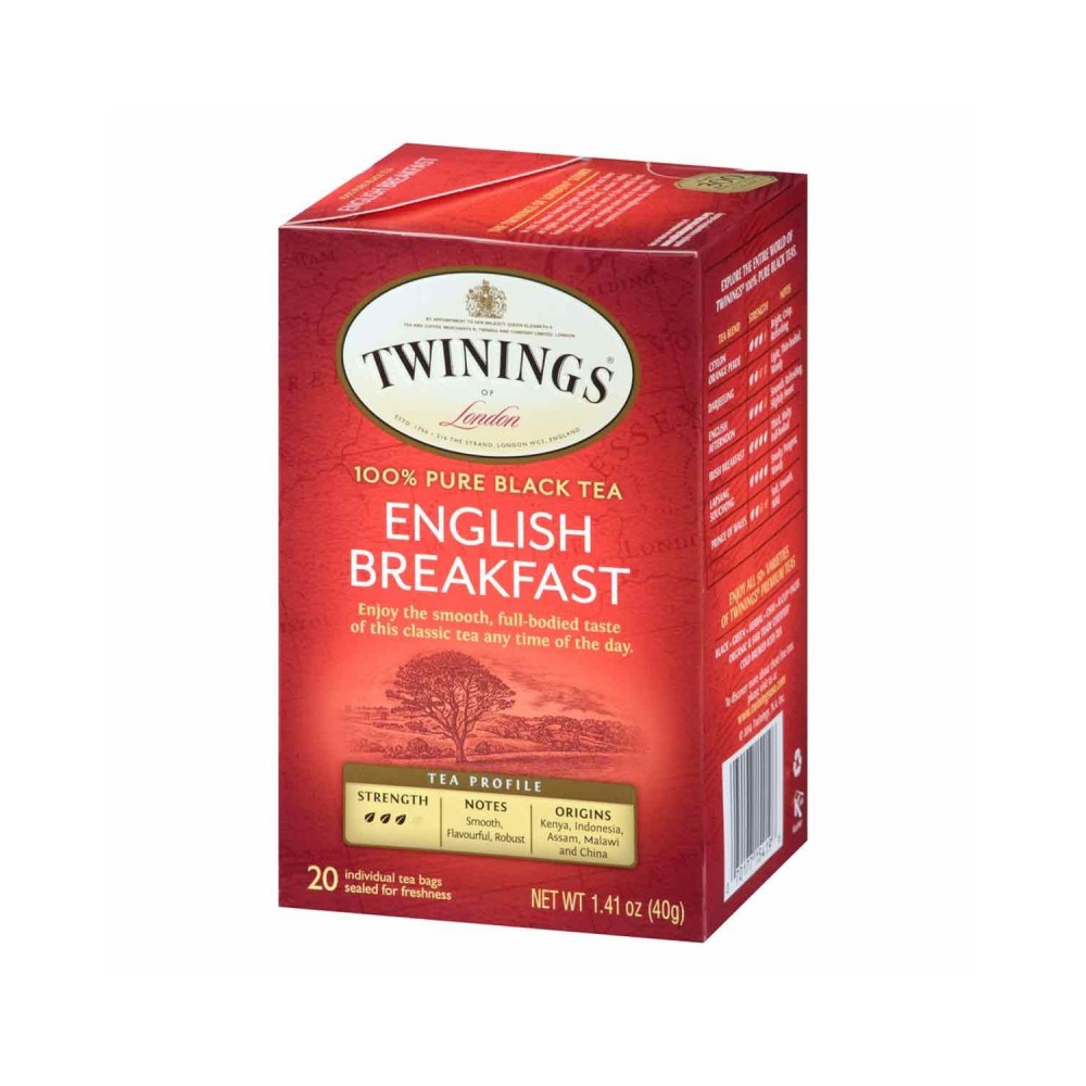 Twinings english breakfast tea 20 bags