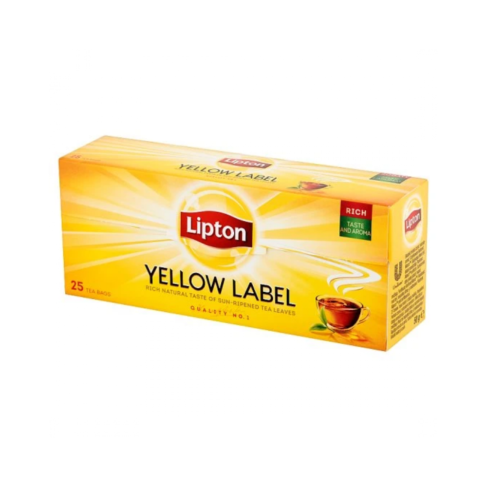 Lipton Yellow Label Tea Bags 25's