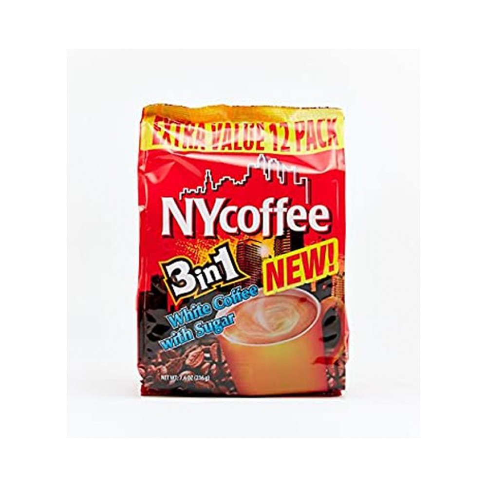 NY Coffee 2 In 1 Mix Sachets 12 Packs 168g