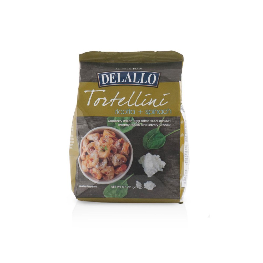 Delallo Ricotta-Spinach Tortellini Pasta 8.8 oz