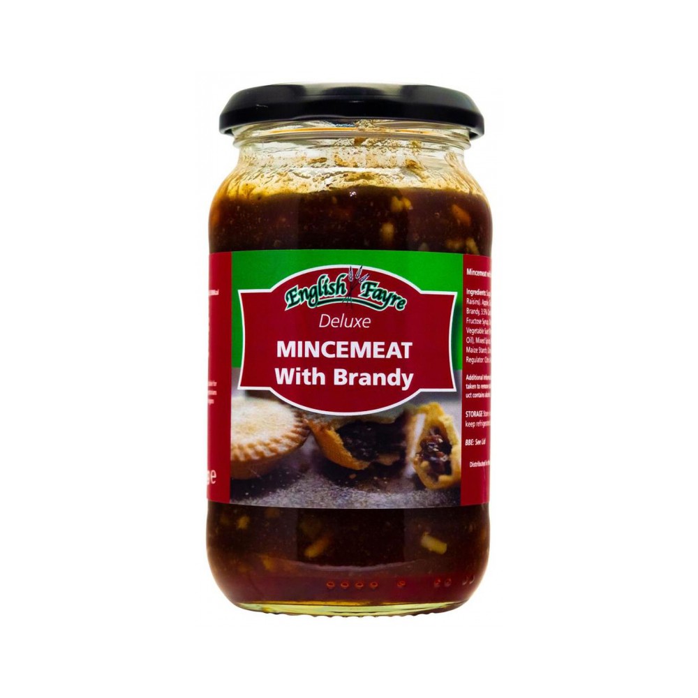 English Fayre Deluxe Mincemeat with Brandy Jar 411g