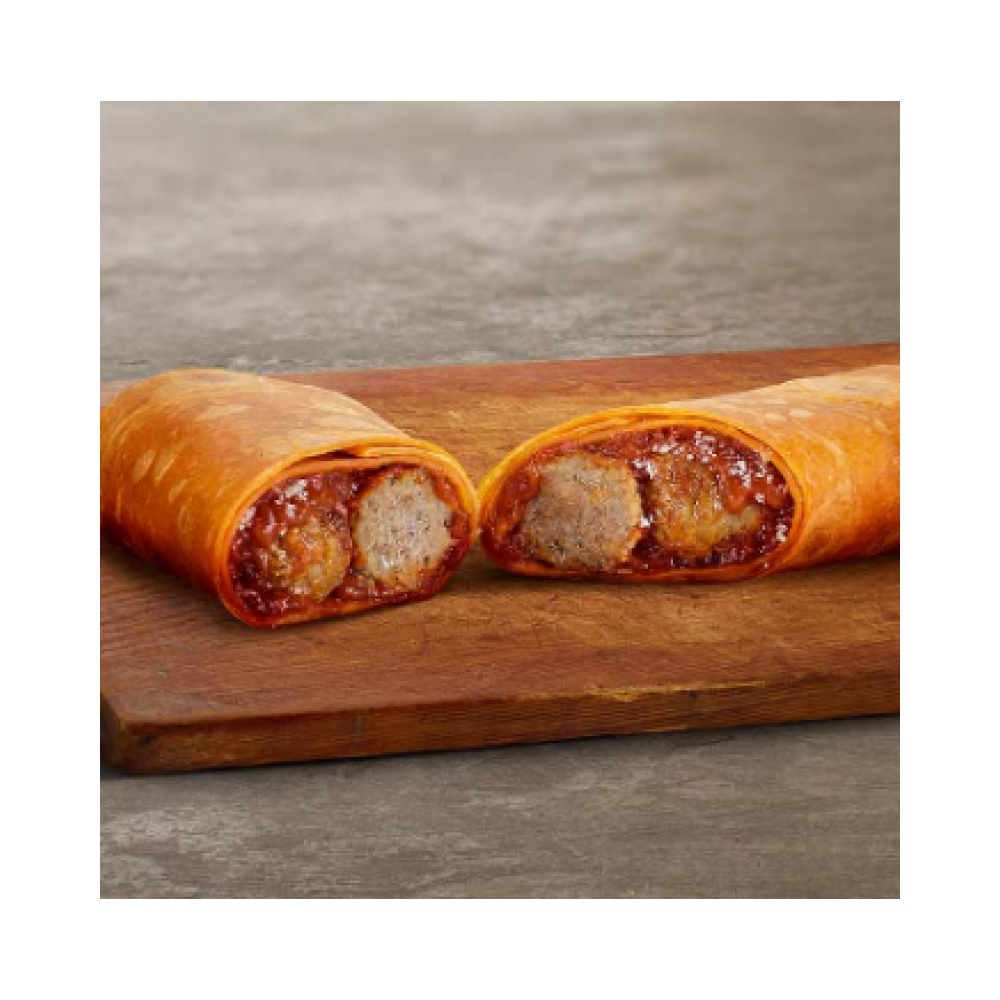 Meatball marinara - - wrap 