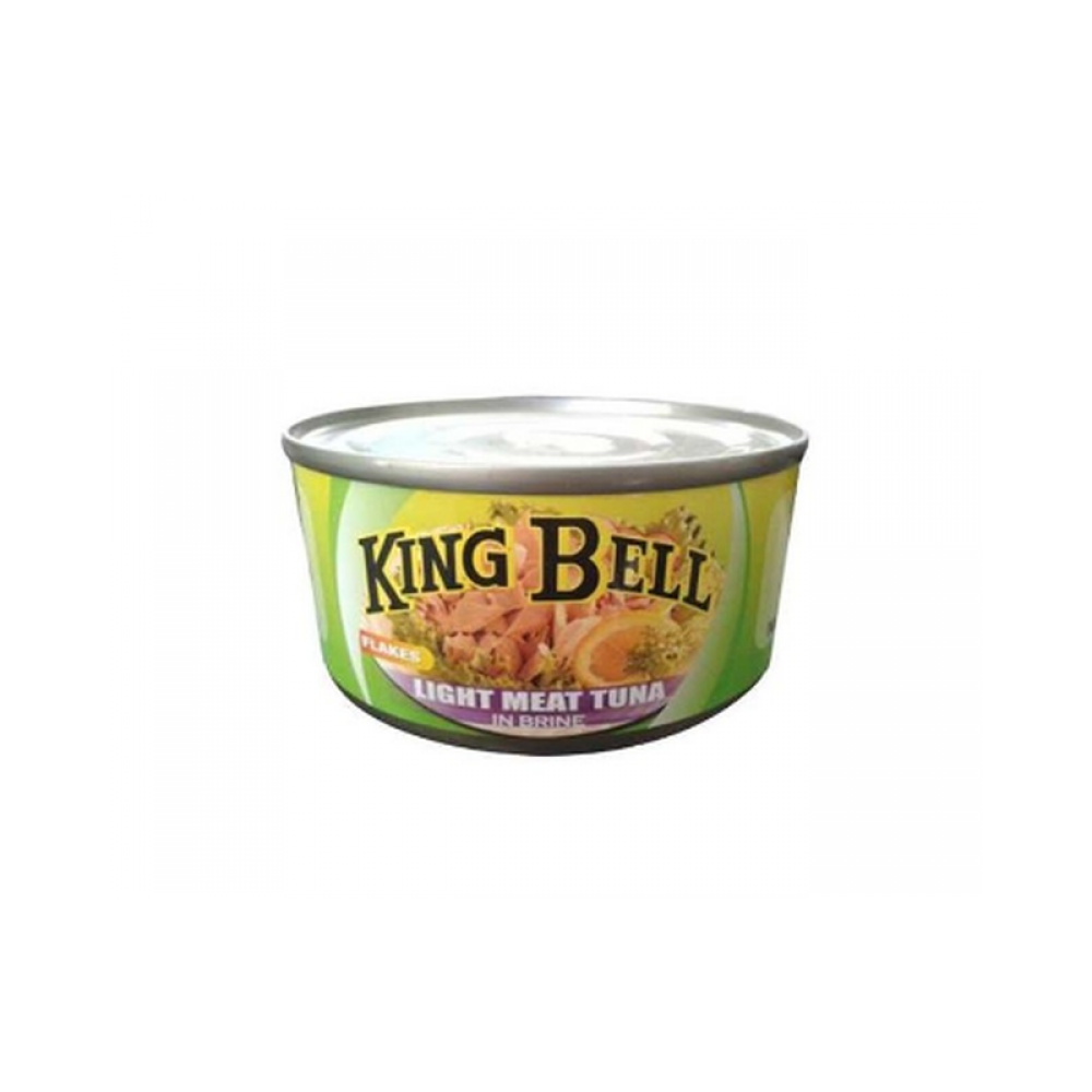 King Bell Chunk Light Meat Tuna in Brine 140g