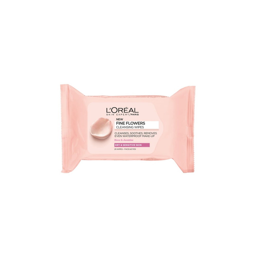 Loreal skincare flower wipes en eni pnm