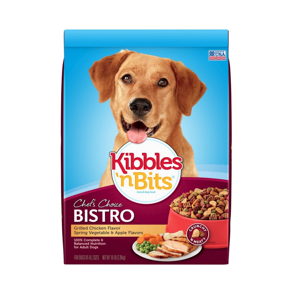 Kibbles' N Bits Bistro Meals Grillled Chicken Flavour   3.5lb x 6