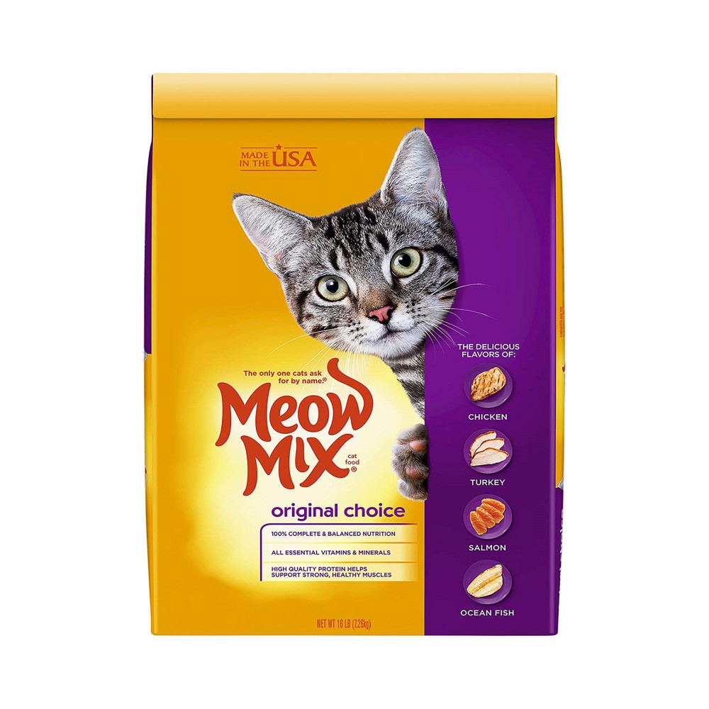 Meow Mix Cat Chow 16lb/7.26kg