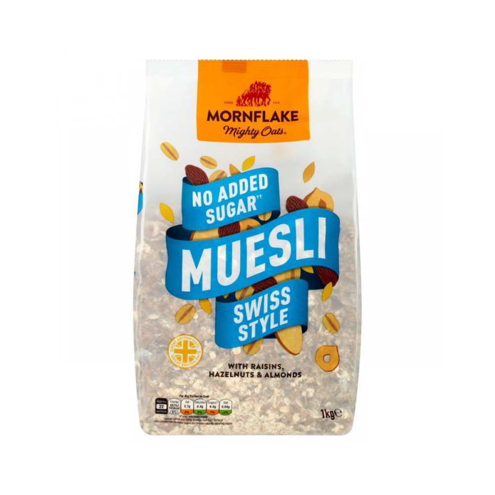 Mornflake Classic Swiss Muesli No Added Sugar 1 kg