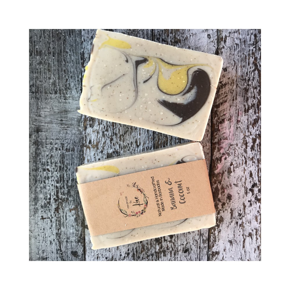 Soap: banana and coconut