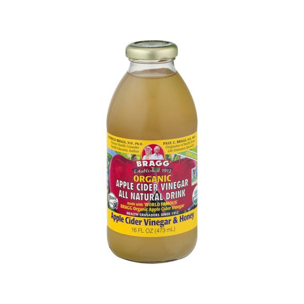 Bragg apple cider vinegar & honey