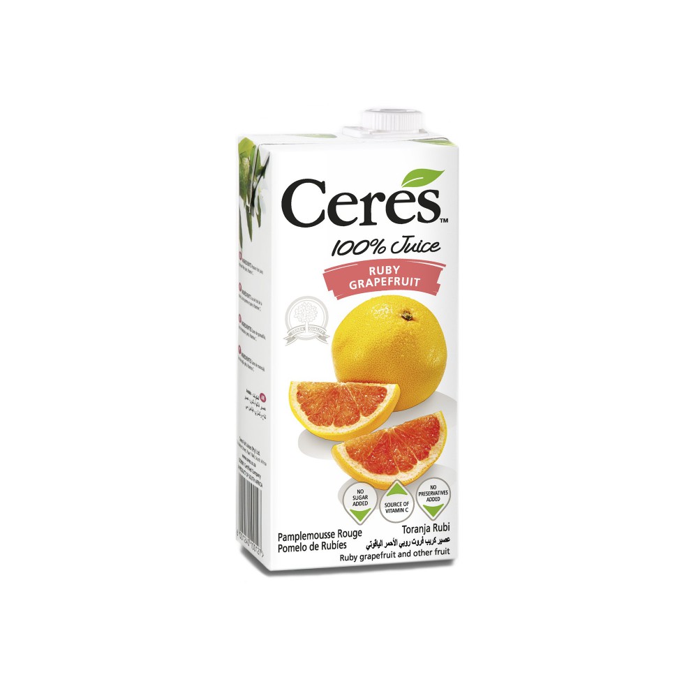 Ceres Ruby Grape Fruit Juice 1L