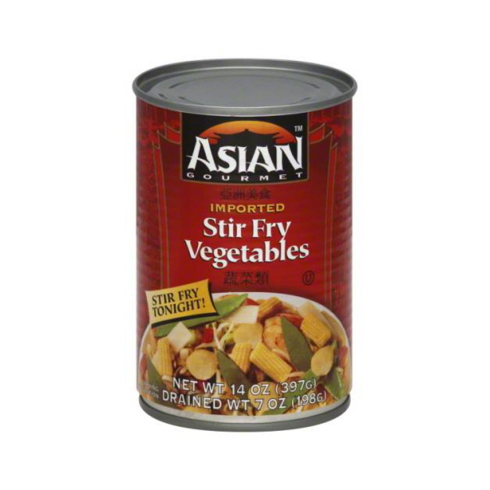 Asian gourmet stir fry vegetables 14oz