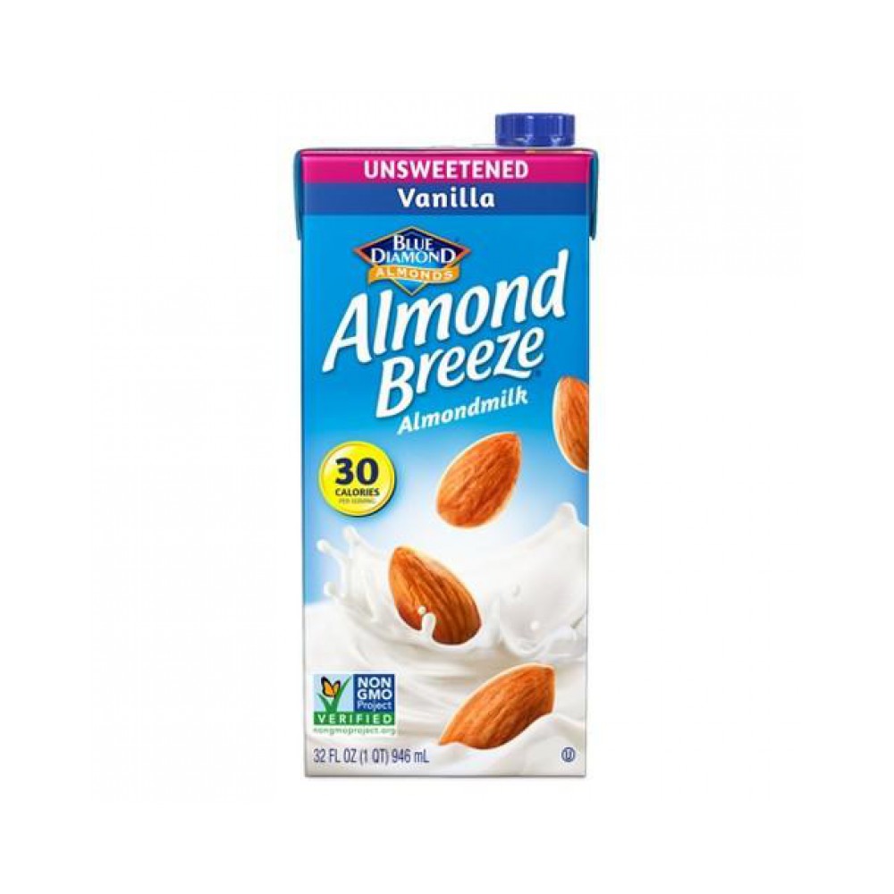 Almond Breeze Unsweetened Vanilla 32oz