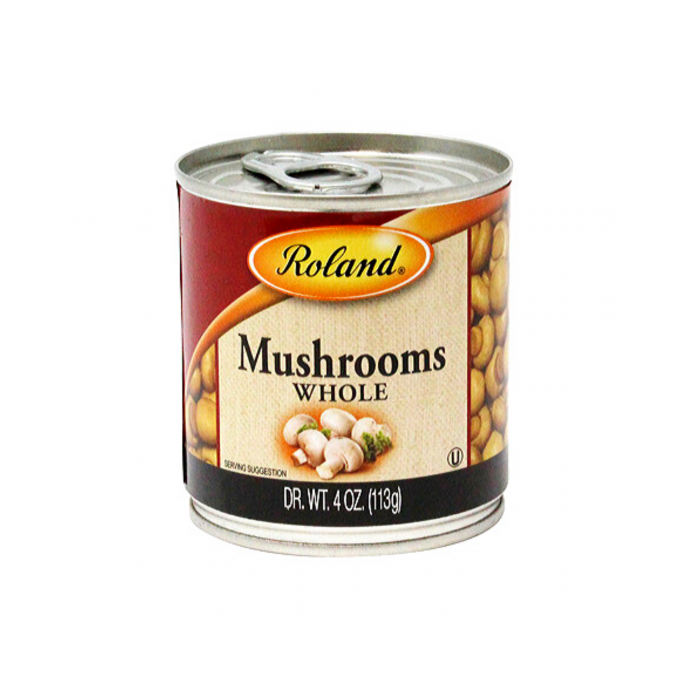 Roland Mushrooms Whole 4 oz