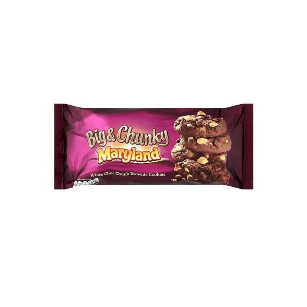 Maryland Big & Chunky White Chocolate Chunk Brownie Cookies 144g