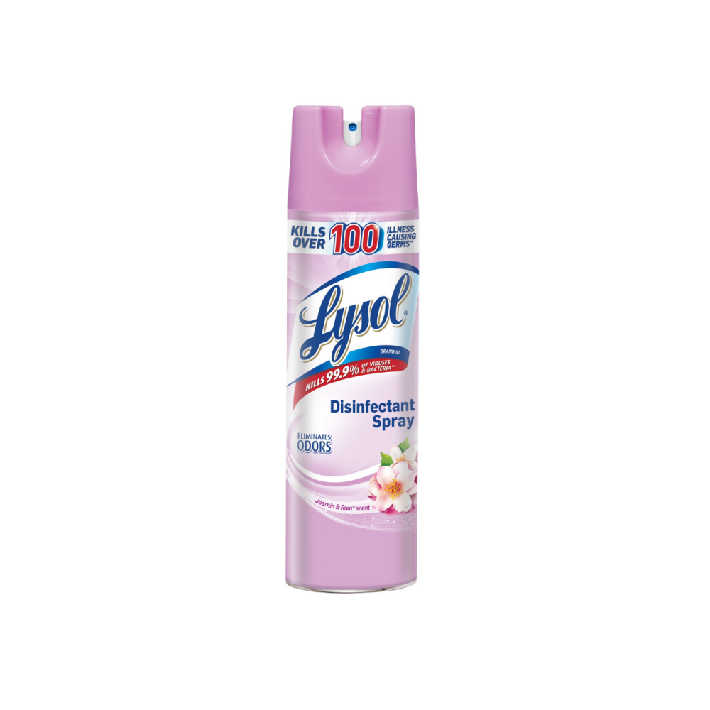 Lysol Disinfectant Spray Jasmine & Rain 19oz