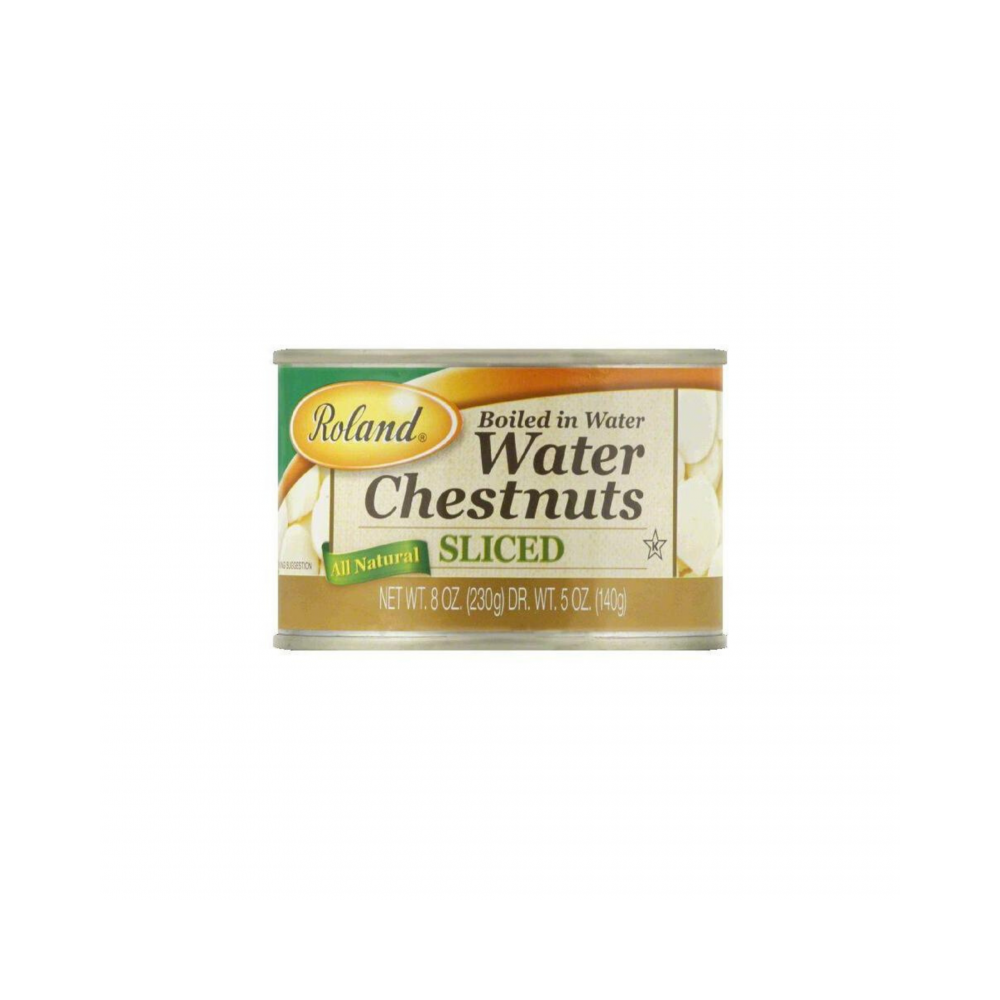 Roland sliced water chestnuts 8 oz