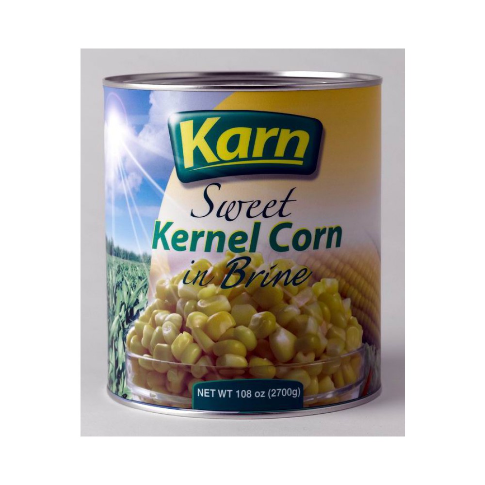 Karn Sweet Corn in Brine    6 x108oz