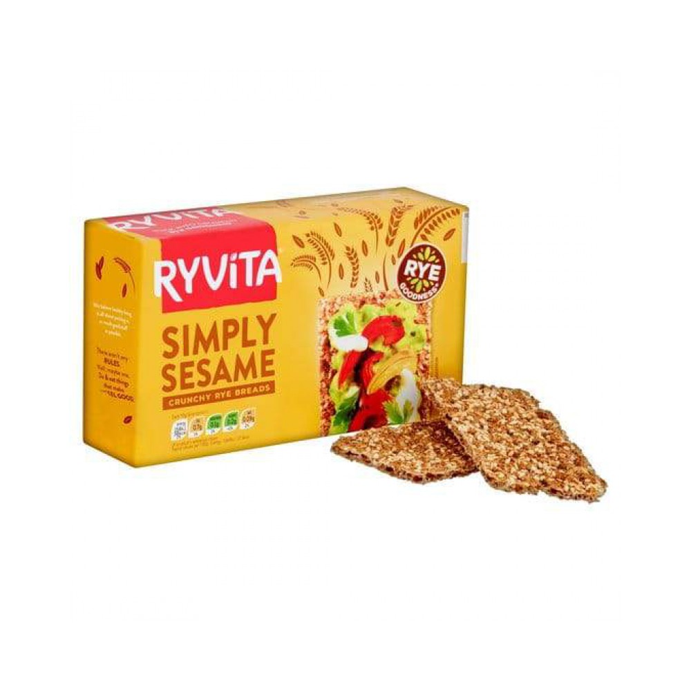 Ryvita sesame & rye 250g