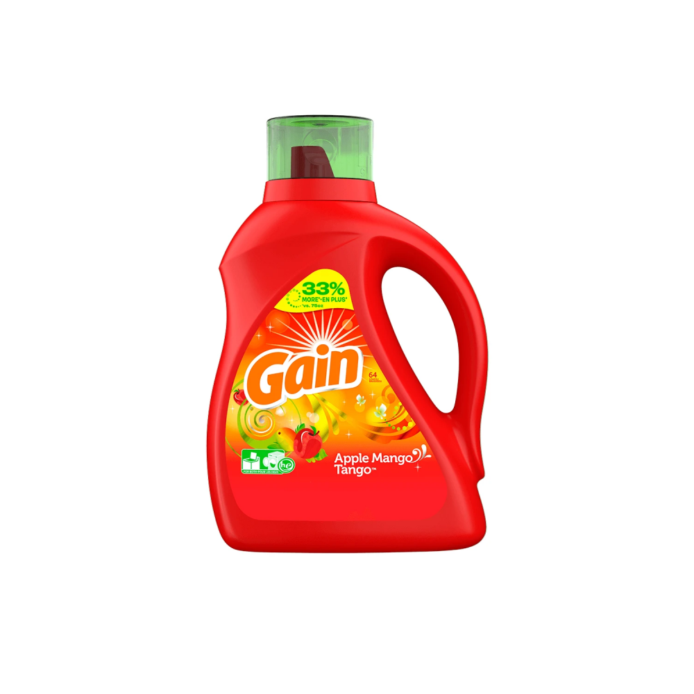 Gain Liquid Detergent Apple Mango Tango 50oz