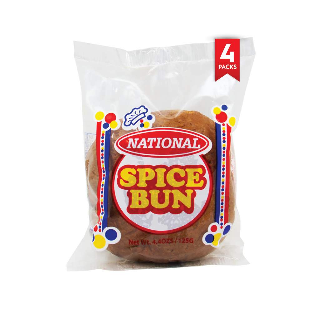 National Jamaican Bun - 60 x 4oz