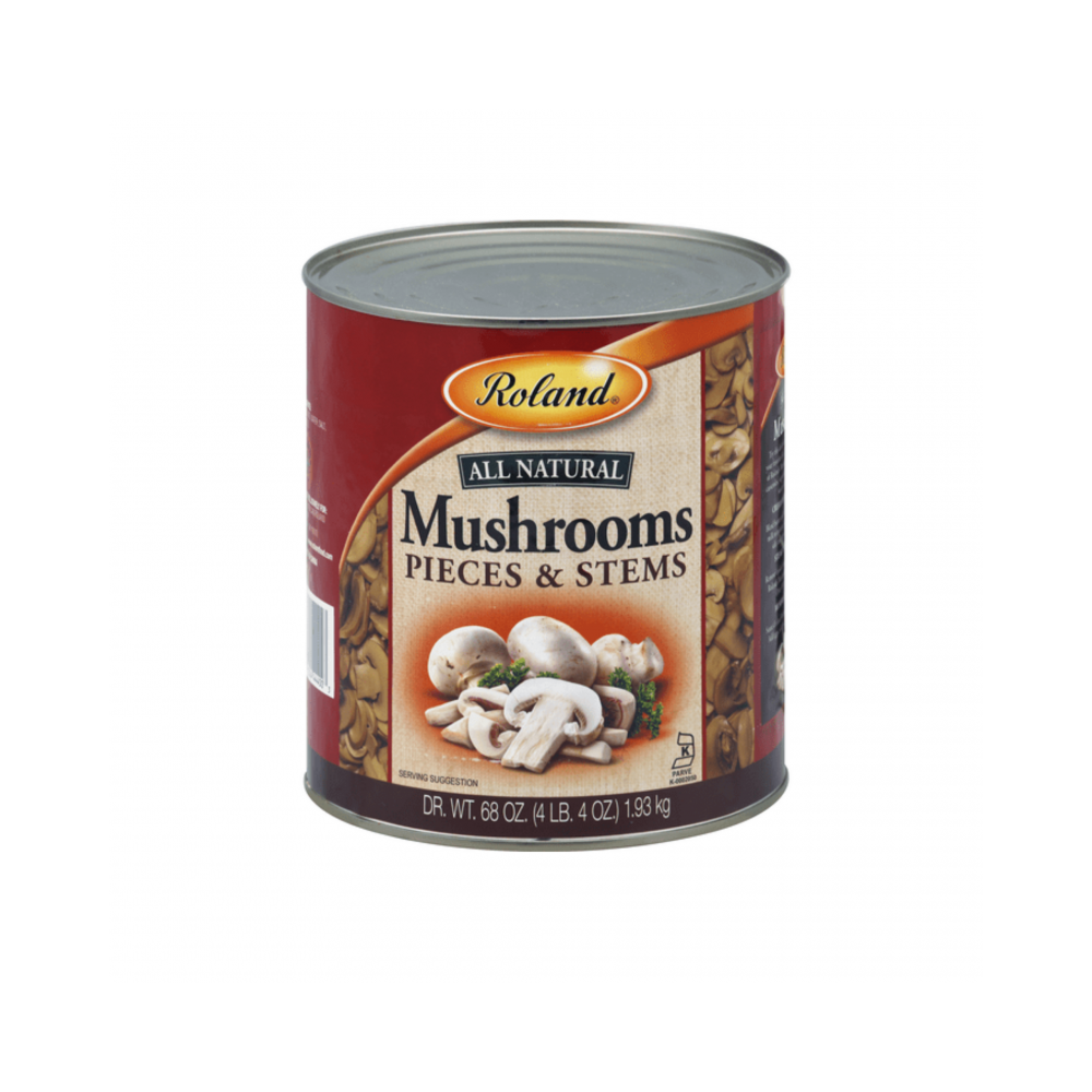 Roland Mushrooms Pieces & Stems 4 oz