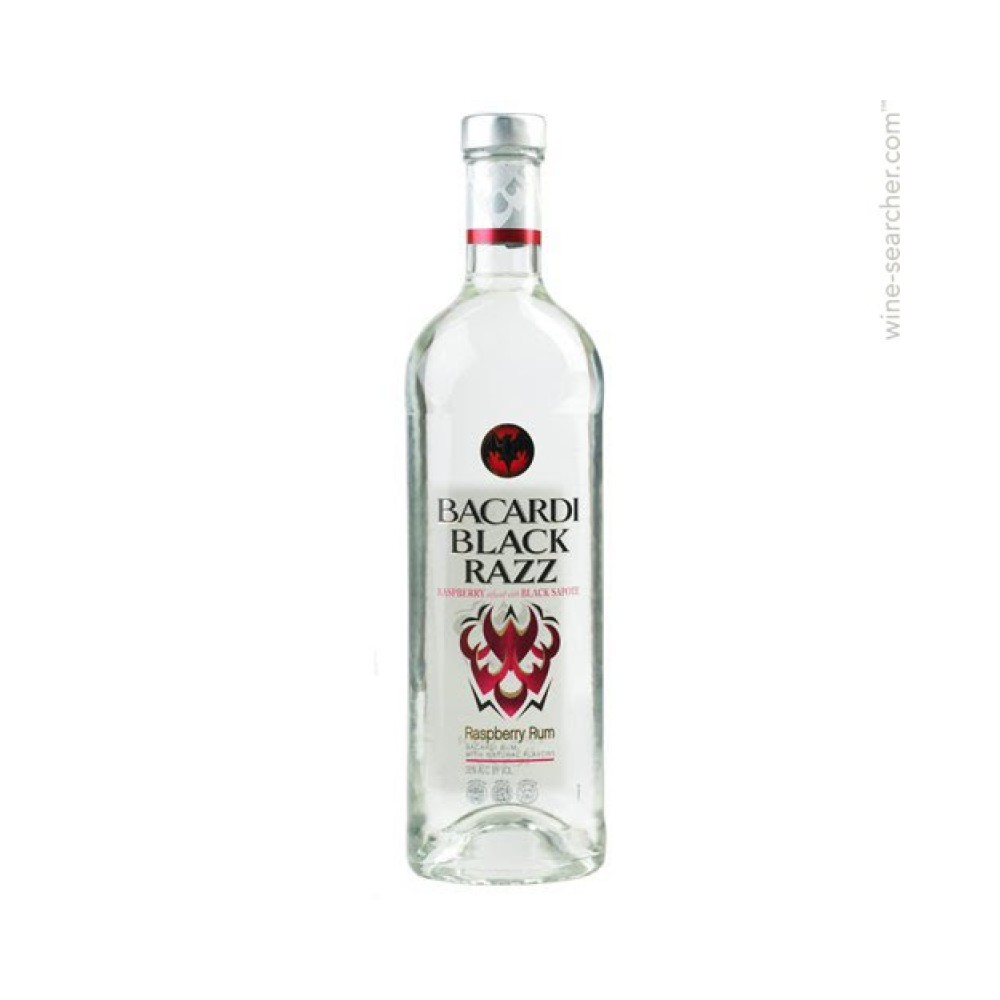 Bacardi black razz 12 x 1l