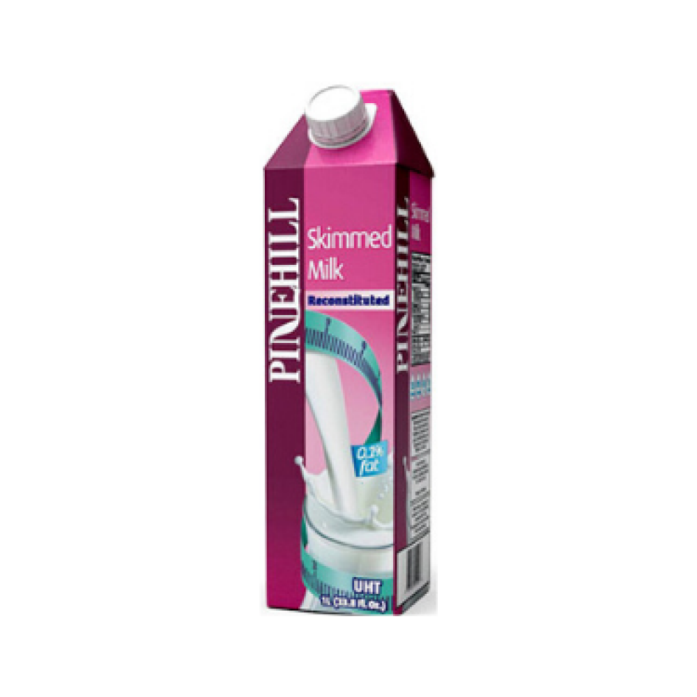Pinehill dairy reconstiuted skimmed milk (1l x 12)