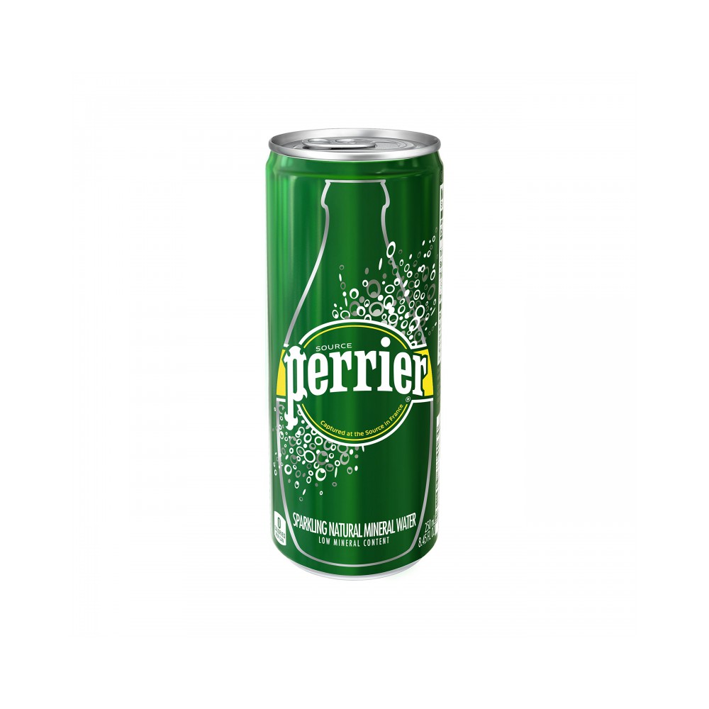 Perrier mineral water cans 24x33cl