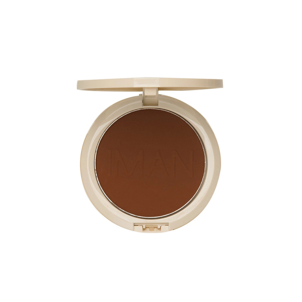 Iman p r pressed powder deep