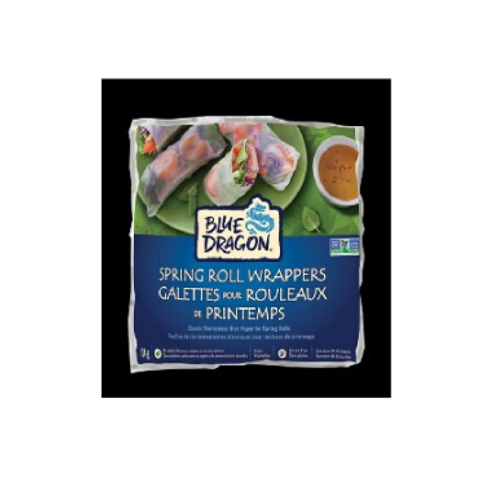 Blue dragon spring roll wrappers