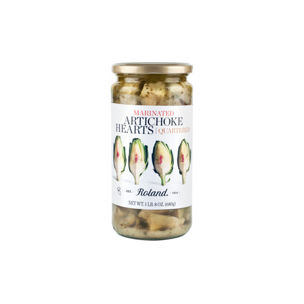 Roland Marinated Artichoke Hearts 24 oz