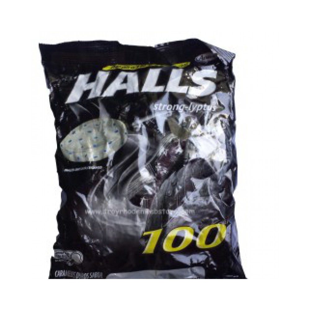 Halls bags 100's extra strong