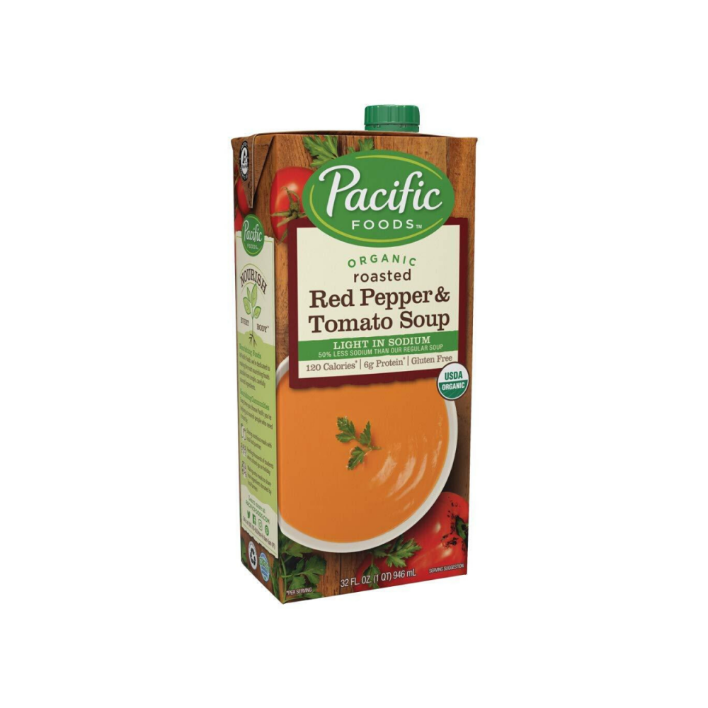 Pacific Foods Roasted Red Pepper & Tomato Bisque 17.6 oz