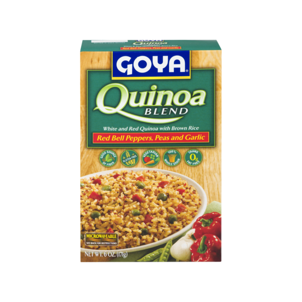 Goya Quinoa Blend Red Bell Peppers, Peas and Garlic 6 oz.