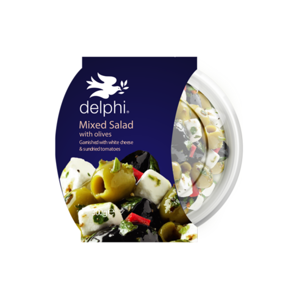 Delphi Mixed Salad W/ Olives 300g