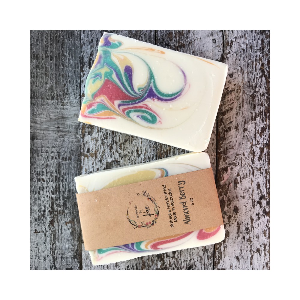 Soap: almond berry