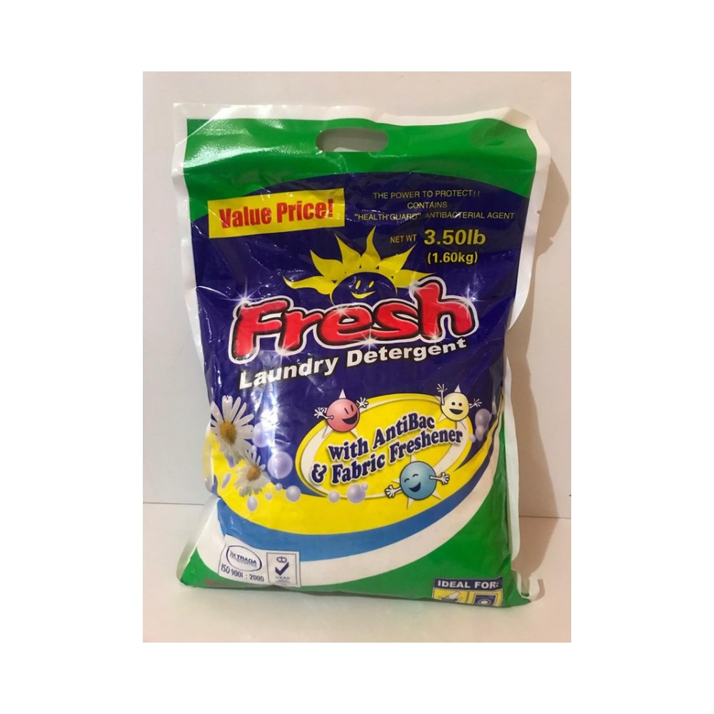 Fresh Brand Laundry Detergent Powder 1.6kg
