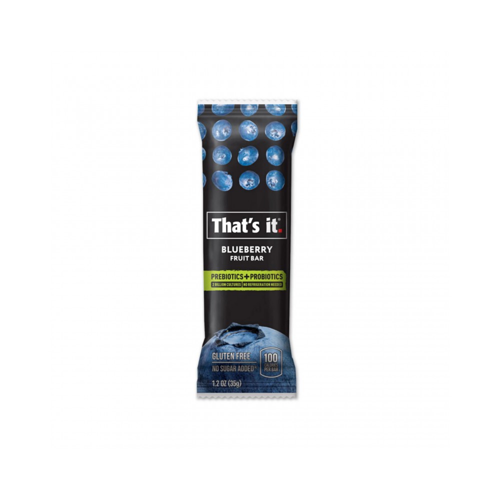 That's it blueberry probiotic fruit bar