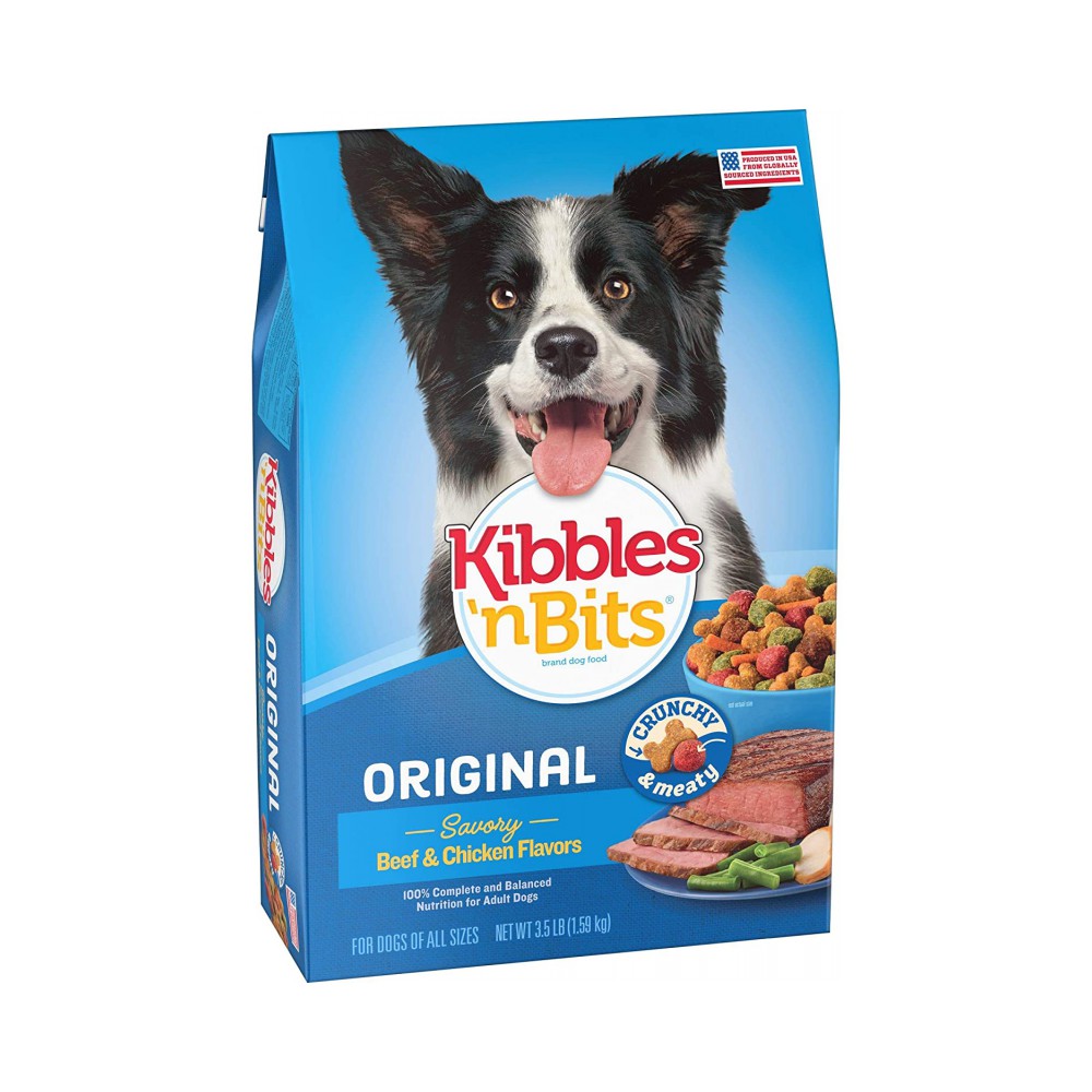 Kibbles' n Bits Original Dog Chow 3.5lb x 4