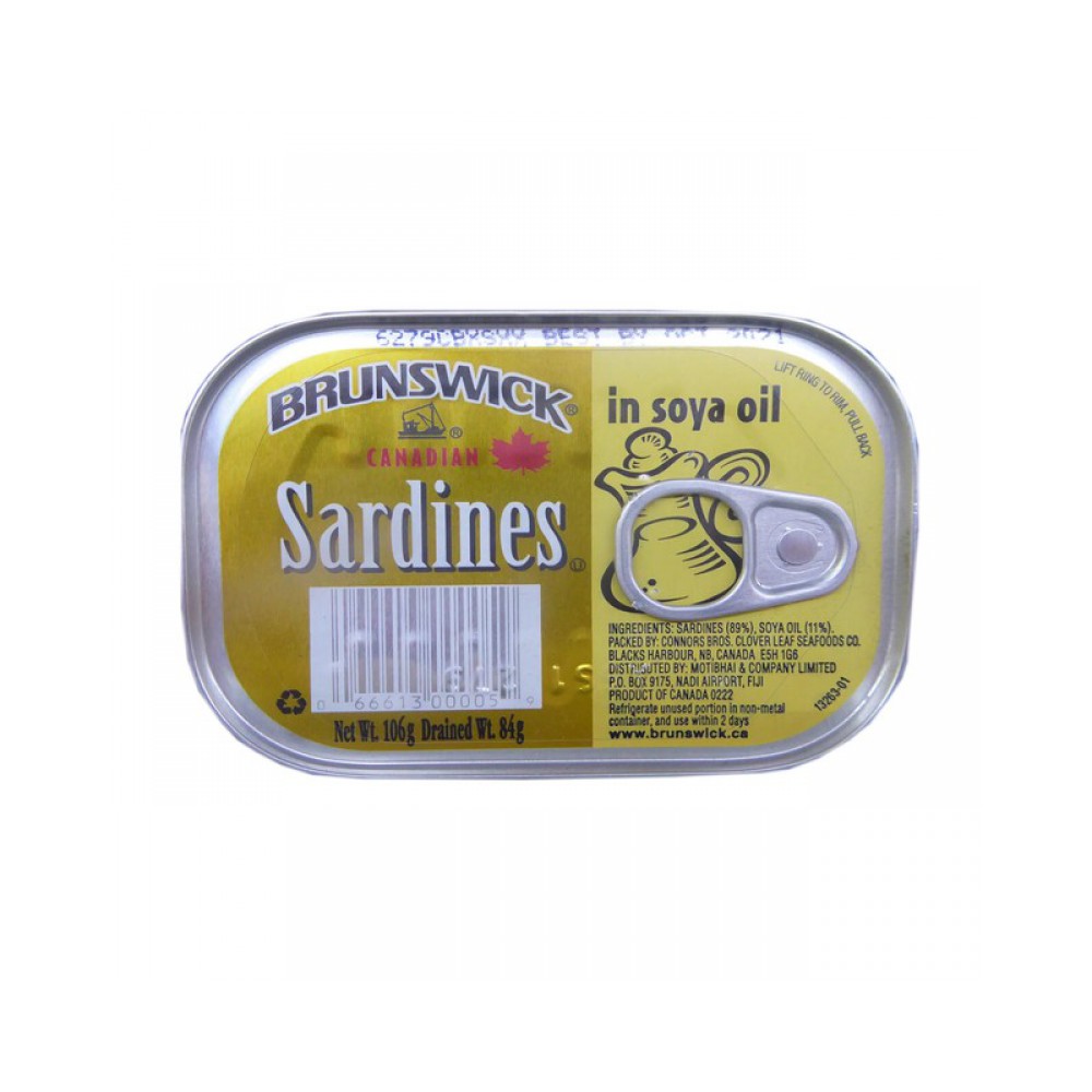 Brunswick Sardines in Oil 106g