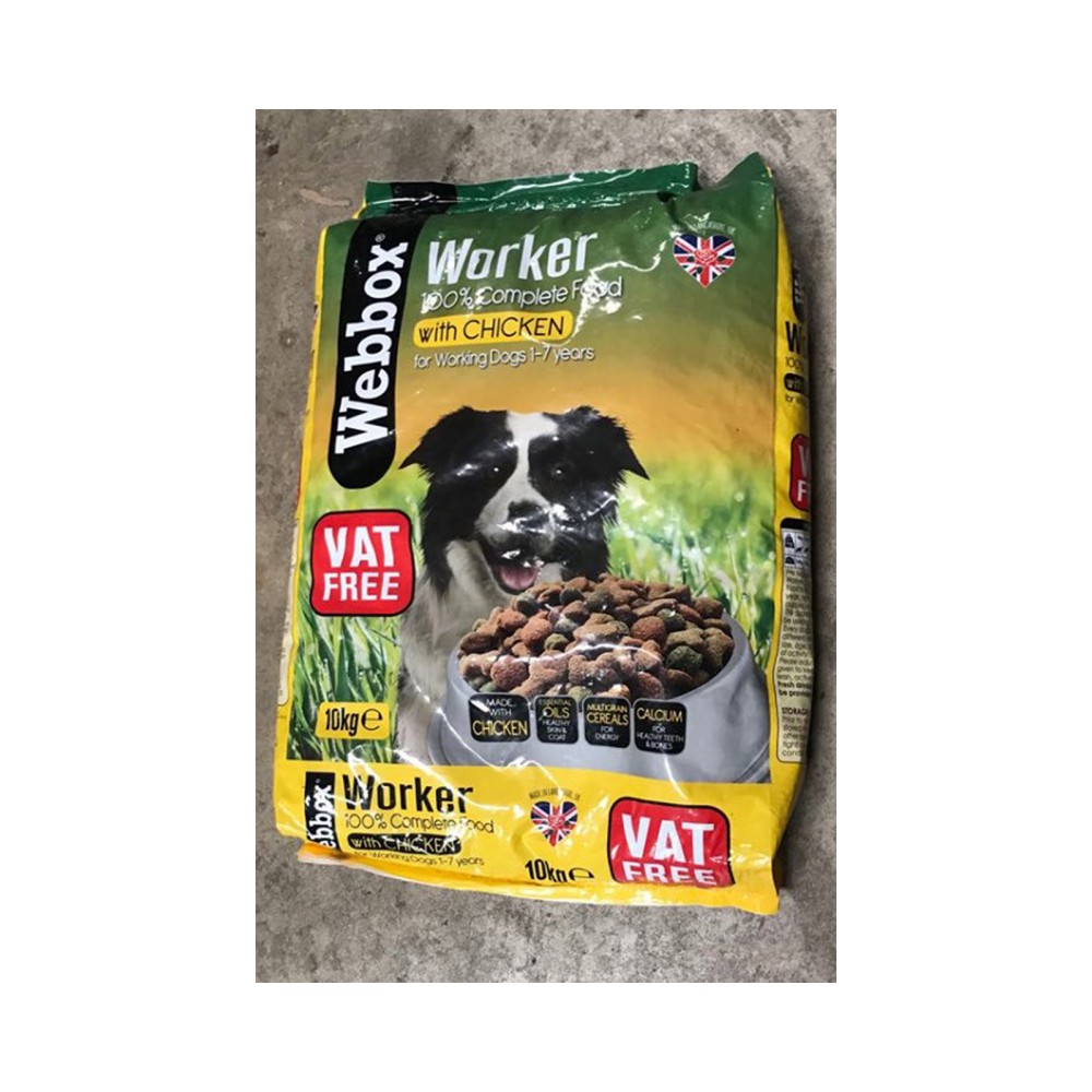 Webbox Chicken Working Dog Dry Chow 10kg